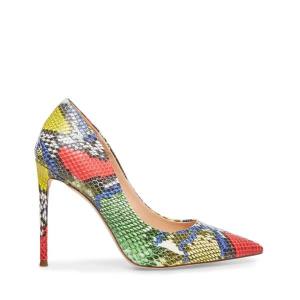 Steve Madden Vala Bright Snake Heel Högklackade Skor Dam Ljusolika Färger | SM-365EX