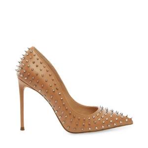 Steve Madden Vala-s Tan Heel Högklackade Skor Dam Beige | SM-283PX