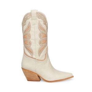 Steve Madden Wynter Bone Stövlar Dam Beige Olika Färger | SM-169OZ