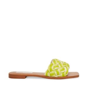 Steve Madden Zorya Lime Sandaler Dam Ljusgröna | SM-798EQ