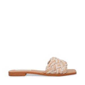 Steve Madden Zorya Natural Sandaler Dam Beige | SM-972SW